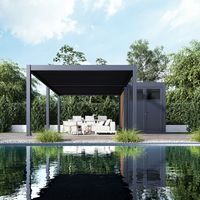 Pool house de 30m² - Corner - Anthracite