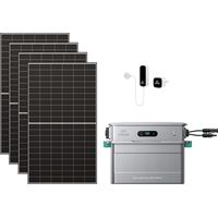 Zendure SolarFlow 800 Pro 2 – Balkonkraftwerk mit Speicher, 2640W Solar-Eingang, 1000W AC-Laden, 800W Ausgang, KI-Energiemanagement, mit Smart Meter D0, 4x500W Solarpanel