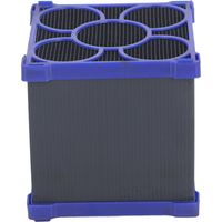 Filtre Cube Professionnel Aquarium 10x10x10cm - Absorption Forte Filtration avec Carbone Activé pour Bassin