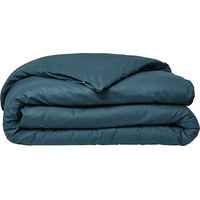 Housse de couette TODAY Essential - 240 x 260 cm - 2 personnes - 100% Coton uni - Paon