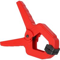 Pince à ressort robuste pour le travail du bois, grande taille, pince en plastique solide, 2,5 pouces, spécialement conçue pour le travail du bois et les loisirs créatifs.