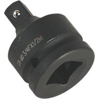 Sealey AK5403 Premier Impact Adaptor 3/4"Sq Drive Female - 1/2"Sq Drive Male