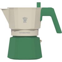 Cafetiere italienne - PEZZETTI - FUTUREXPRESS - Aluminium - 6 tasses - Vert