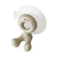 Accessorio bagno Koziol Tommy trasparente compatto plastica riciclata