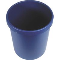 helit Papierkorb 30l Ku. m.Griffrand blau H405mm D350mm