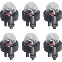 6PCS Primer Bulbs for 2 Stroke Small Engine Electric Saw Carburetor Bulb Replacement for P136 PP136E PP330