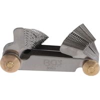 Peigne calibre jauge a filets metriques et withworth (cotes pouces) 52 lames