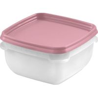 Boîtes Congélation 0,3l Roses (lot De 6) Conservation Alimentaire Pratique Et Colorée - Générique