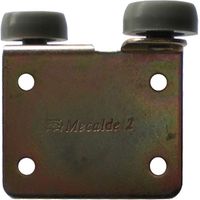 Galet de porte coulissante de placard - Matériau : Acier / Nylon - MECALDE