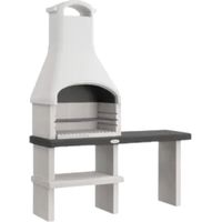 BARBECUE ORLANDO L 59 x P 59 x H 216 cm LEGNA E CARBONE