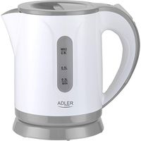 Bouilloire électrique de 0,8 litre - Adler AD1371G - Filtre à sédiments - 850 W - Protection auto contre l'ébullition sans eau