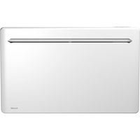 Radiateur à inertie sèche fonte NOIROT Alliage horizontal 1500W blanc