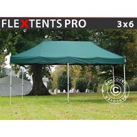 Faltzelt FleXtents PRO 3x6m Grün