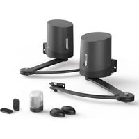 Avidsen – Kit de motorisation de portail à battants – Moteur 24V – Ouverture 135° intérieure – Compatible Google et Alexa