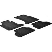 Set tappeti su misura in gomma - compatibile per Bmw Serie 5 (E60) (07/0312/09) - Bmw Serie 5 Touring (E61) (04/0405/10)