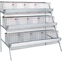 Batteria per galline ovaiole a 1 piano