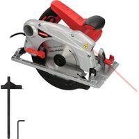 Kreissäge 1300 Watt. Mit Laserscheibe 185 mm. 4.700 U/min