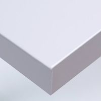 DIMEXACT - Papier adhésif pour meuble blanc laqué - 122 cm x 5 m - En Rouleau