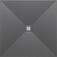 PIATTO DOCCIA LINEA BLISS QUADRATO Misura: Grigio 7035 - cm 70 x 70