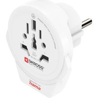 Adaptateur de voyage Hama world travel usb USB 2.4A 5,5x23x9 cm