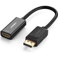 Adaptateur DisplayPort (mâle) - HDMI (femelle) UGREEN MM137, 4K (noir)