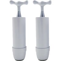 2pcs Manual Air Pumps, Food Vacuum Air Pumps, Vacuum Compression Cylinders, Suitable for Storage Bags and Storage Bags