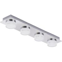 Forum Amalfi 4000k LED Bathroom Bar Ceiling Light Chrome IP44