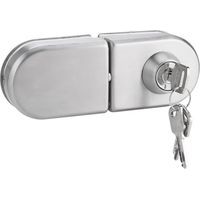 Türschloss, Diebstahlschutz, Glastür-Sicherheit, 10–12 mm Edelstahlriegel mit Schlüsseln, zum Öffnen/Schließen, für Zuhause, Hotel, Büro, Badezimmer