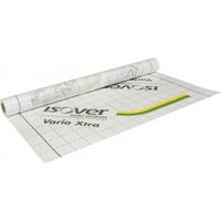 Isover – Membrane pare-vapeur VARIO Xtra 1,5m x 40m – Rouleau d'étanchéité pour murs et combles – Résistance vapeur 0,4m à 25m – Découpe facile