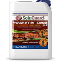 SoluGuard Woodworm and Rot Treatment Ready to Use UK 5 Litres