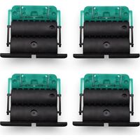 Lot de 4 attaches de tablier rigide 125mm – 2 maillons Clicksur H875E – Charge max 7kg – Pour volets roulants PVC et aluminium