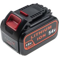 Vhbw – Batterie de remplacement DeWalt DCB546 DCB547 DCB548 FlexVolt – 7500 mAh – Li-ion 18V/54V pour outils électriques