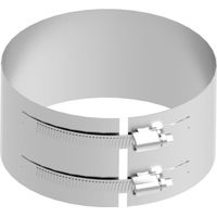 BRÖTJE Fascetta stringitubo K80 KS VA, DN 80/125, VA, 7810237