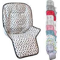 Housse d'assise pour chaise haute bébé – Rembourrage 100% polyester – Anti-transpirante et lavable en machine – Compatible gamme Ptit – Monsieur Bébé