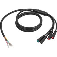 Kompatibel mit dem Elektroroller Kugoo M4: Anschlusskabel für Controller und Messgerät (Anschluss 1 bis 4) und Datenübertragungskabel