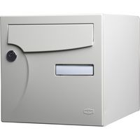 Cassetta postale standardizzata 1 porta esterna RENZ acciaio avorio lucido RENZ