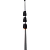 Asta allungabile in alluminio telescopica 6 mt con manico ergonomico con deragnatore grande incluso