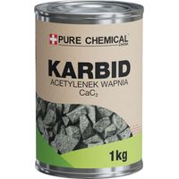 Karbid CaC2 - 1 kg - Metalldose - 99,9% Reinheit - Effektiv gegen Schädlinge - Sicher lagern