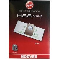 Ersatzteil - 4er Pack Staubsaugerbeutel H66 - - HOOVER