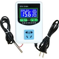 Controlador de temperatura digital LIFCAUSAL ZFX-2140A, sensor inteligente NTC de alta precisión para calefacción y refrigeración.