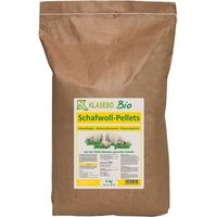 Engrais organique en pellets de laine de mouton bio 5 kg pour 50-100 m², libération lente jusqu’à 10 mois, nutrition complète (N 10,5 % + K 5,3 %) et amélioration durable du sol
