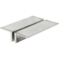 Aluminium-Auflegebacken, 135 mm
