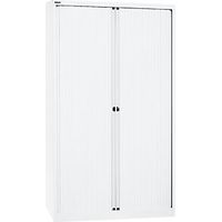 BISLEY Armadio a serranda Euro larghezza 1200 mm 4 ripiani