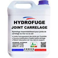 Hydrofuge Joint Carrelage - 20 L - Codeve Bois - Pour Joints De Carrelage Au Mur Ou Au Sol