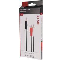 Ersatzteil - Audiokabel (Klinkenstecker + 2 RCA) - -