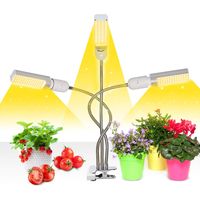 Lampe de croissance 150 W, lampe de croissance pour plantes, lampe de croissance à spectre complet, lampe de croissance avec minuterie automatique 3 h/6 h/12 h et 5 niveaux de luminosité-AquaForge