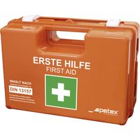 Petex 43924135 Erste Hilfe Koffer DIN 13157 280 x 115 x 200 Orange