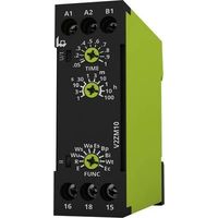 tele 125100 V2ZM10 12-240V AC/DC Relè temporizzato Multifunzionale 1 pz. Intervallo di tempo: 0.05 s - 100 h 1 scambio