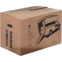 Scatola di Cartone per imballaggio trasloco spedizioni 10pz – misura M -cm 35x30x20h