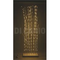 Rami luminosi 200x40 cm 40 LED bianco caldo